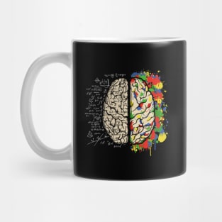 Left and Right Brain Mug